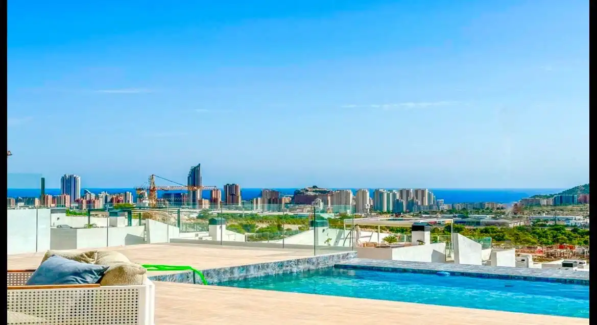 Casa con piscina en venta en Finestrat Pueblo
