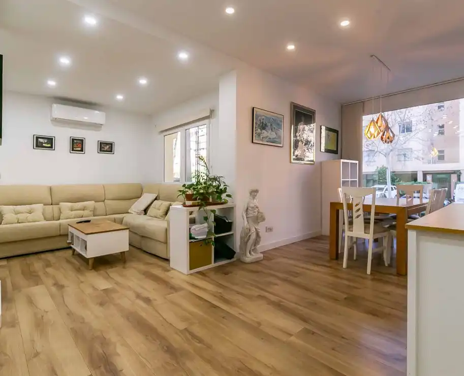 Wohnzimmer von Wohnung zum Verkauf in Fuengirola mit Möbliert, Ofen und Waschmaschine