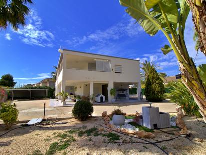 Exterior view of House or chalet for sale in Elche / Elx  with Air Conditioner, Private garden and Alarm