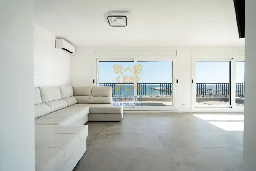 Sala de estar de Ático en venta en Calafell con Aire acondicionado, Terraza y Amueblado