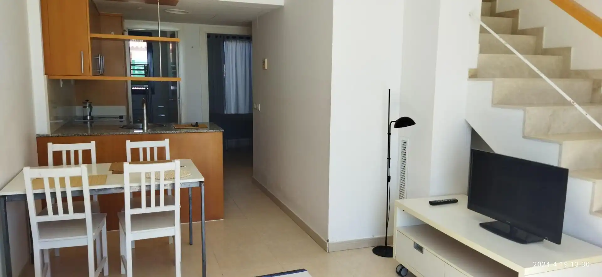 Sala de estar de Ático de alquiler en Altafulla
