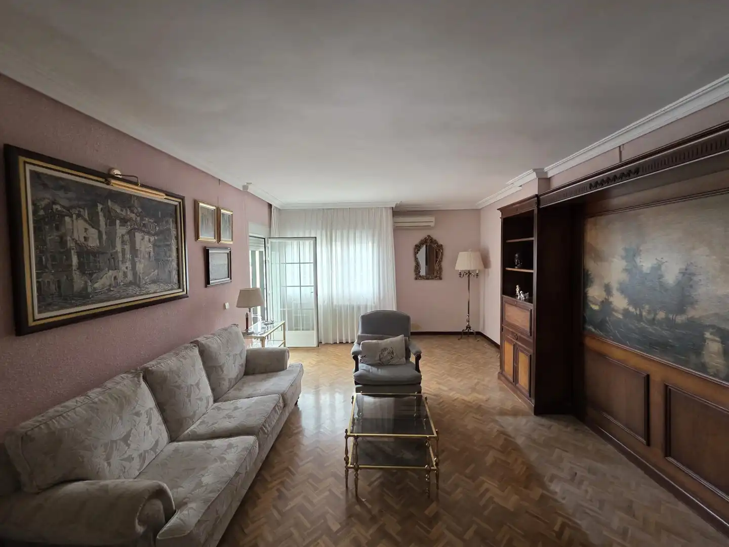 Sala de estar de Piso en venta en Madrid con Aire acondicionado, Calefacción y Parquet