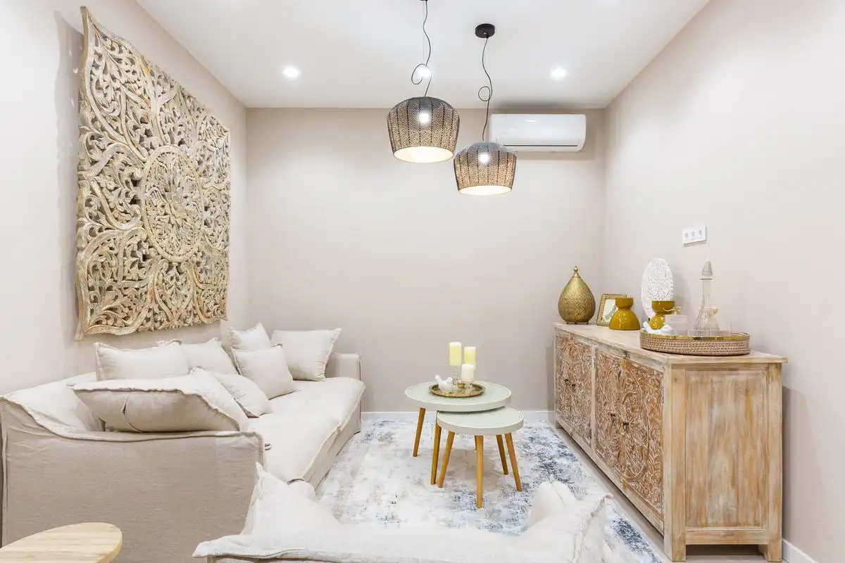 Living room of Ground floor for sale in Torrent  with Air Conditioner, Heating and Terrace
