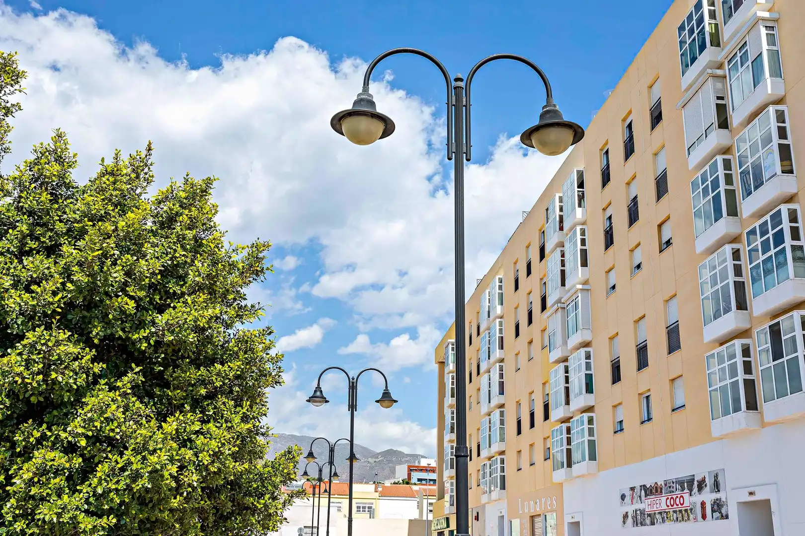 Exterior view of Flat for sale in Roquetas de Mar  with Air Conditioner, Parquet flooring and Terrace