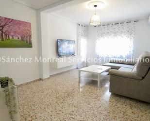 Sala d'estar de Pis de lloguer en Alcázar de San Juan amb Aire condicionat i Terrassa