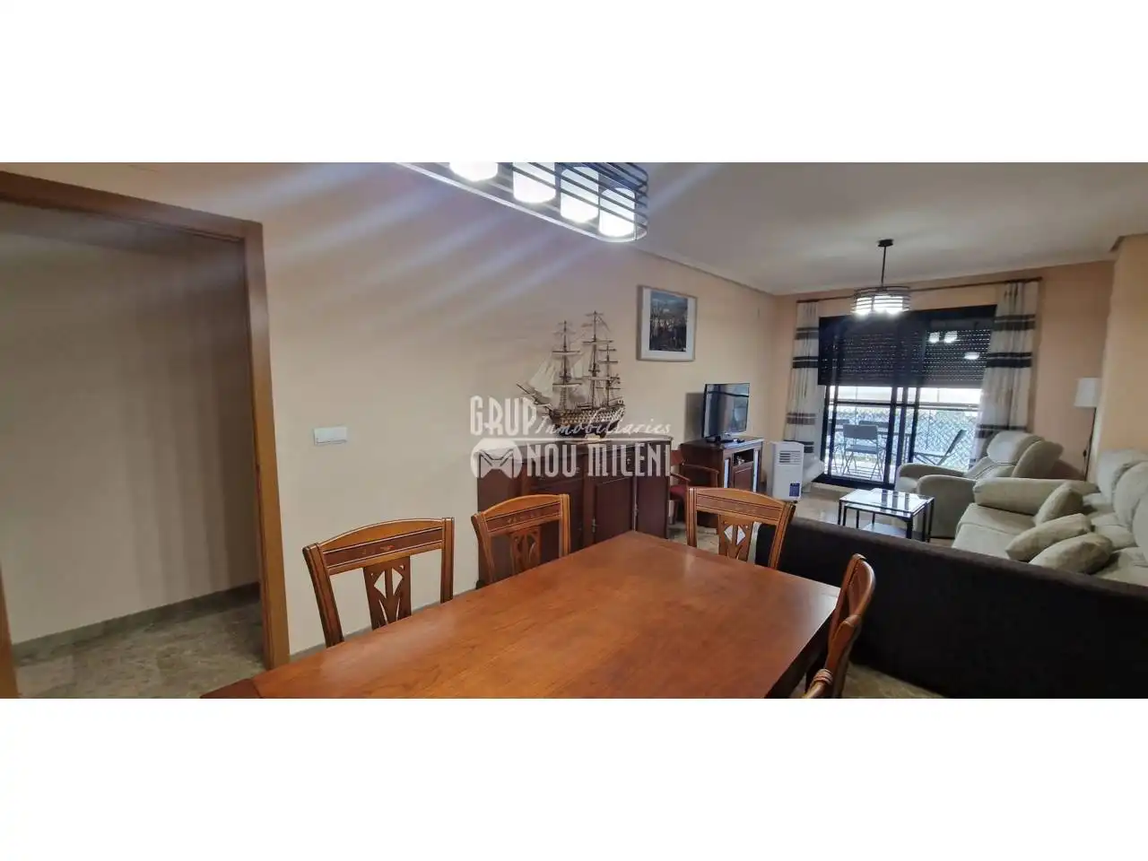 Dining room of Flat for rent in Catarroja  with Air Conditioner, Heating and Terrace