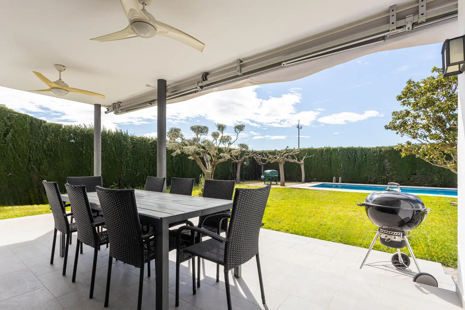 Terraza de Casa o chalet en venta en Llers con Aire acondicionado, Calefacción y Jardín privado