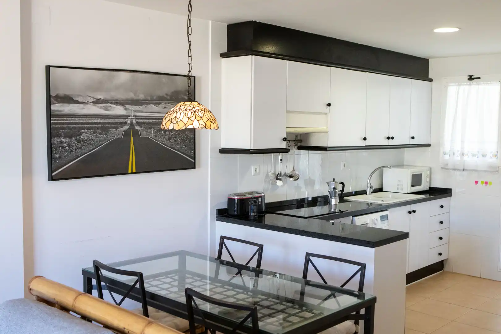 Cocina de Dúplex de alquiler en Dénia con Aire acondicionado, Calefacción y Terraza
