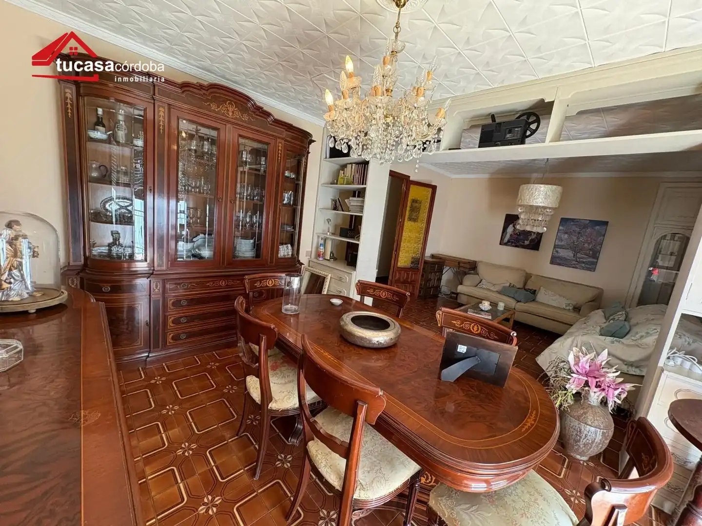 Dining room of Houses for sale in Córdoba  with Terrace, Storage room and Furnished