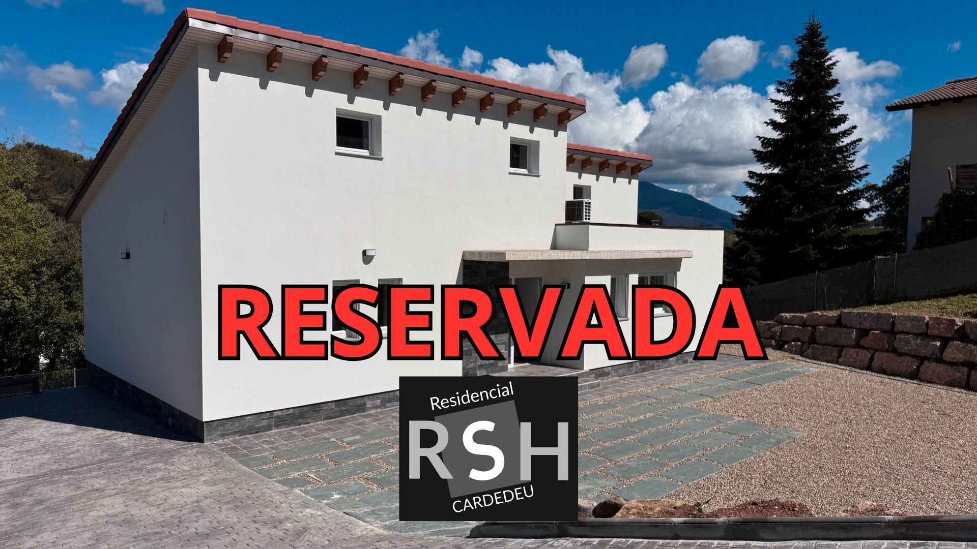 Vista exterior de Casa o xalet en venda en Sant Pere de Vilamajor amb Aire condicionat, Calefacció i Jardí privat