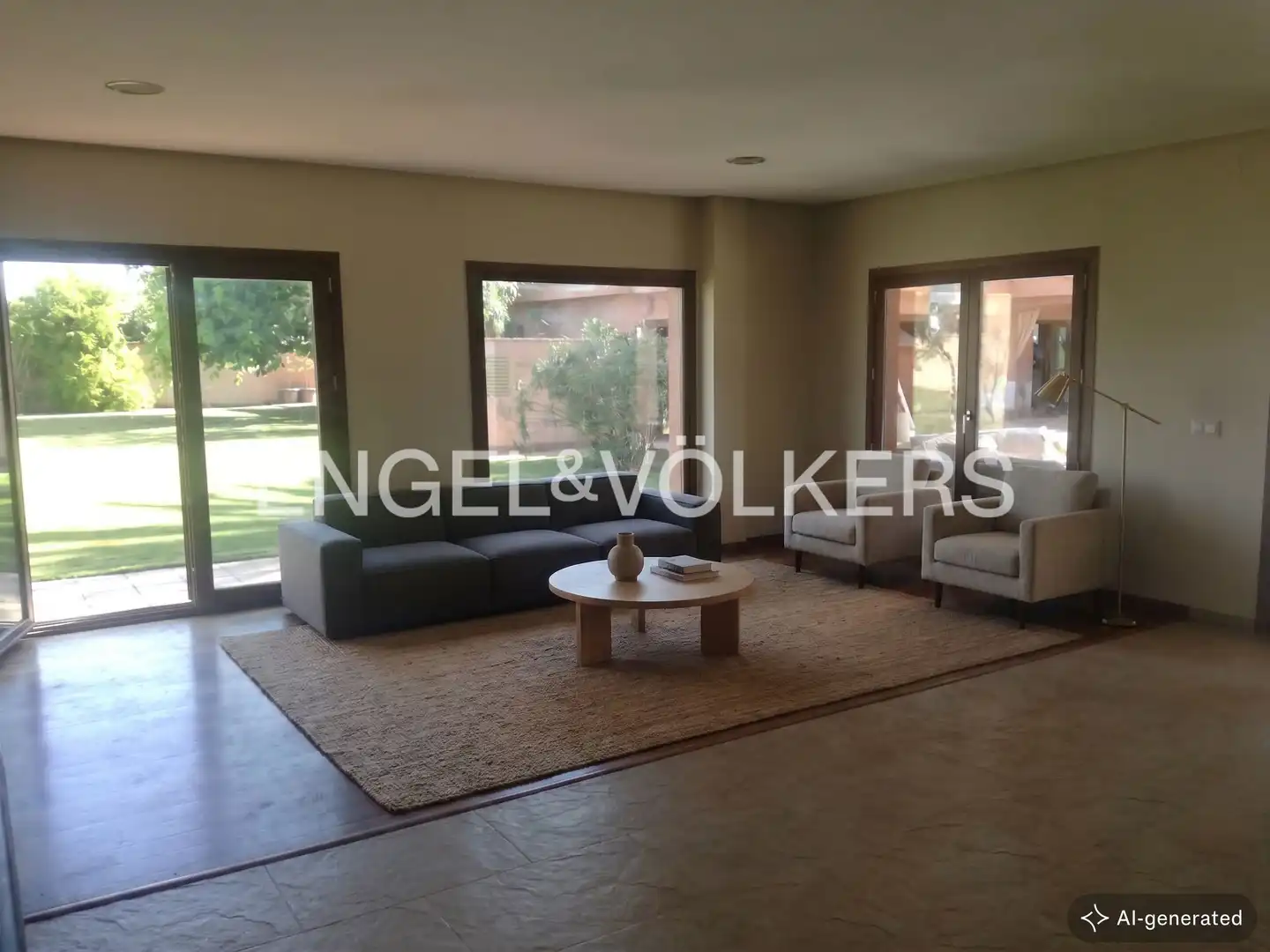 Sala de estar de Casa o chalet en venta en Chiclana de la Frontera con Calefacción y Jardín privado