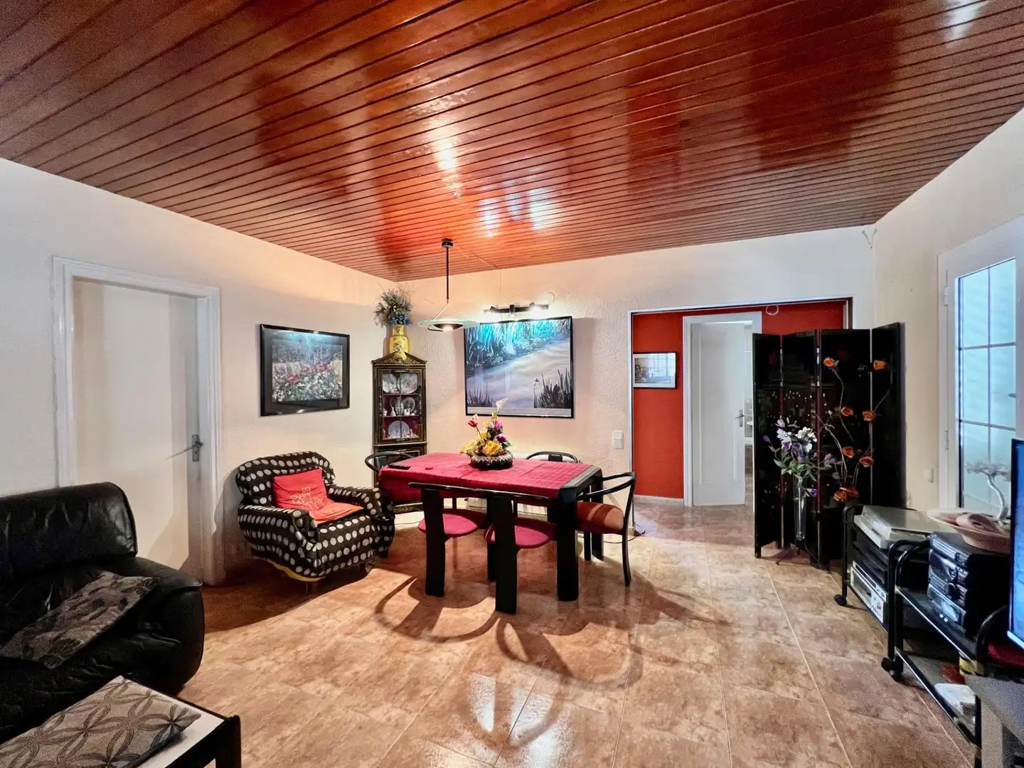 Dining room of Houses for sale in Roda de Berà  with Heating, Private garden and Terrace
