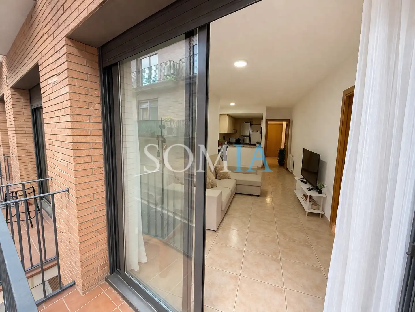 Terraza de Piso en venta en Sant Celoni con Calefacción, Horno y Balcón