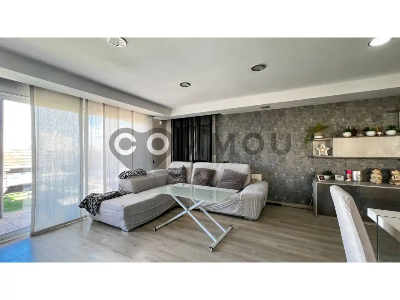 Living room of Houses for sale in Gurb  with Air Conditioner, Heating and Private garden