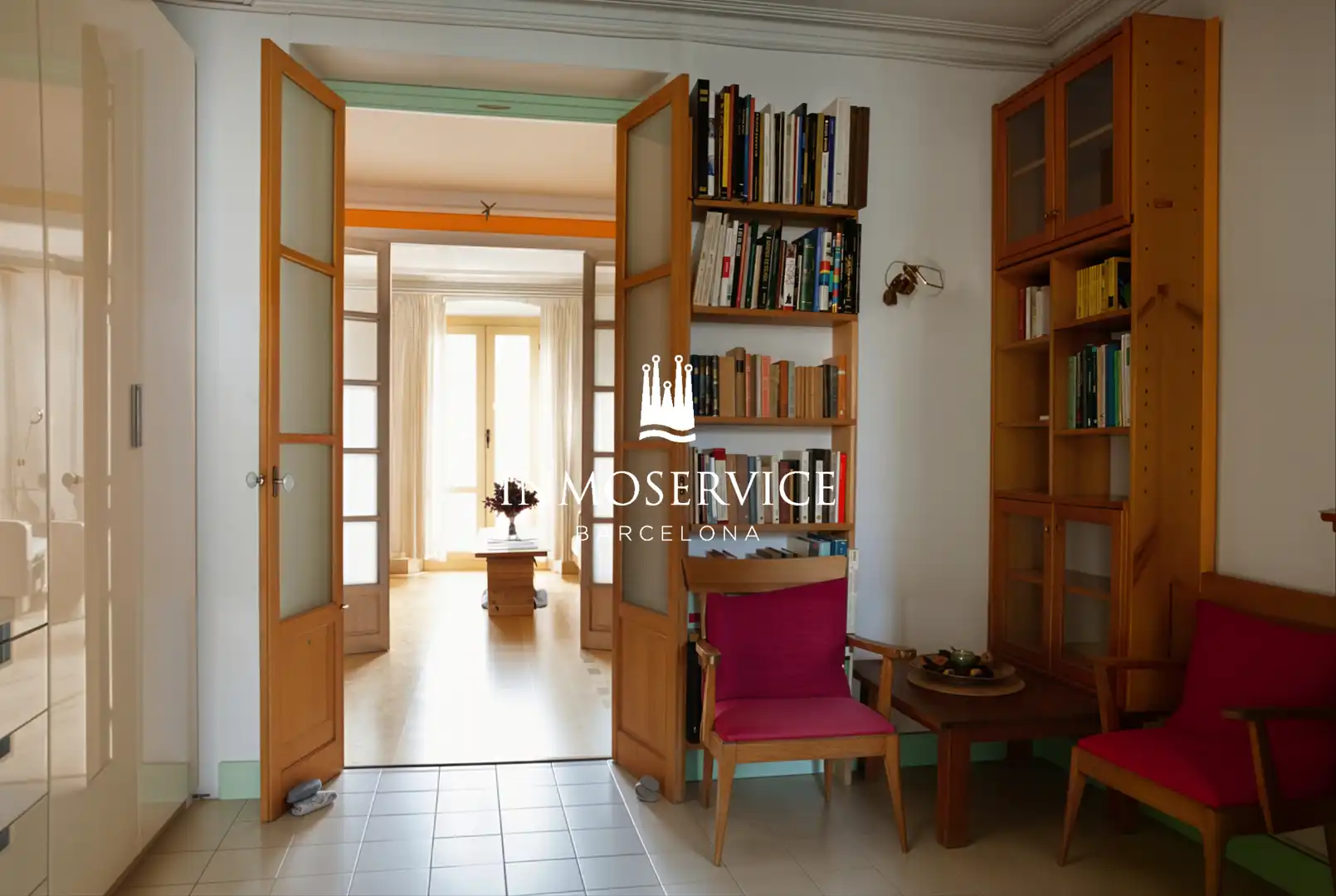Wohnung zum Verkauf in Barcelona mit Heizung, Parkett und Abstellraum