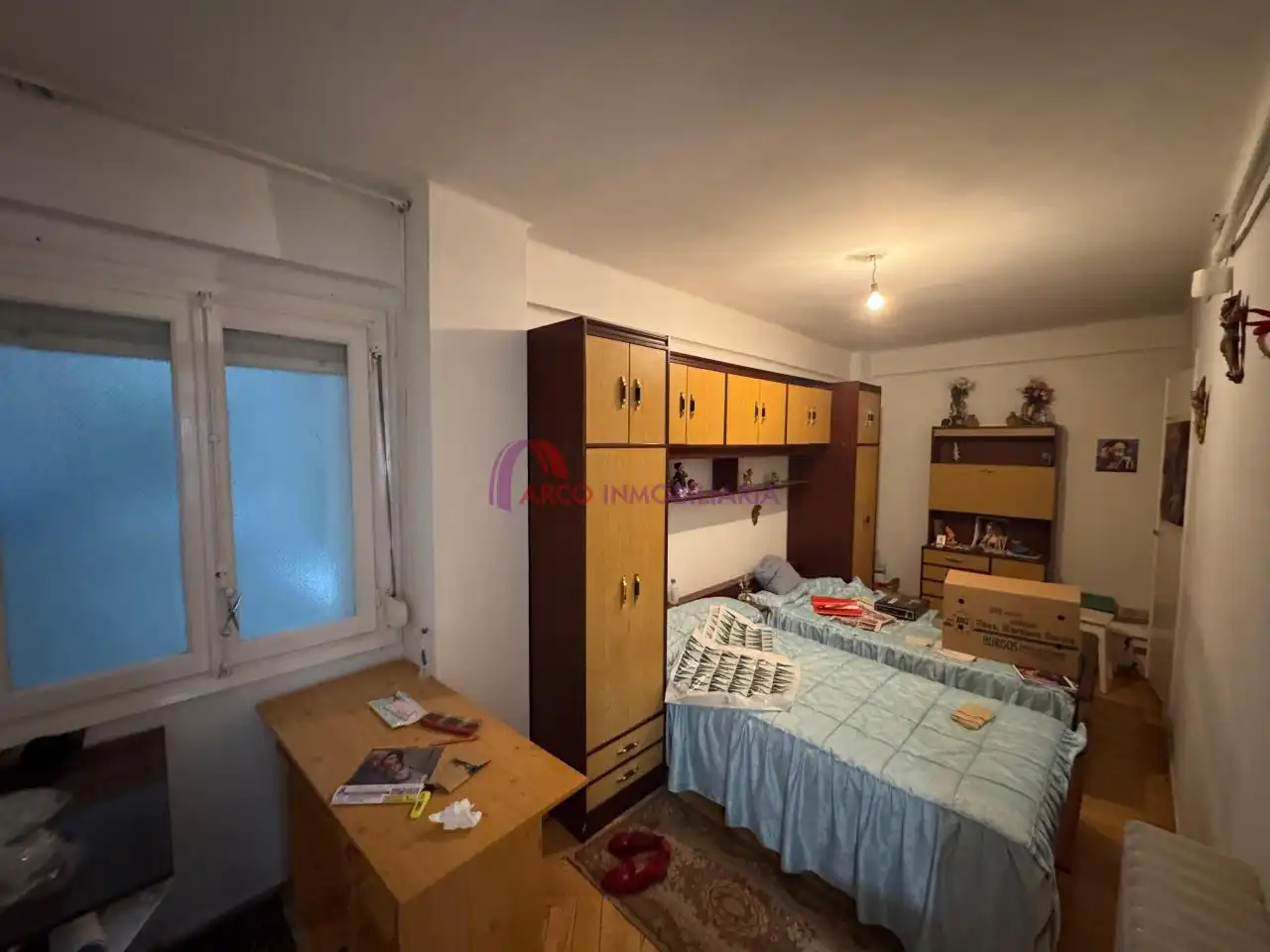 Bedroom of Flat for sale in Burgos  with Heating, Terrace and Storage room