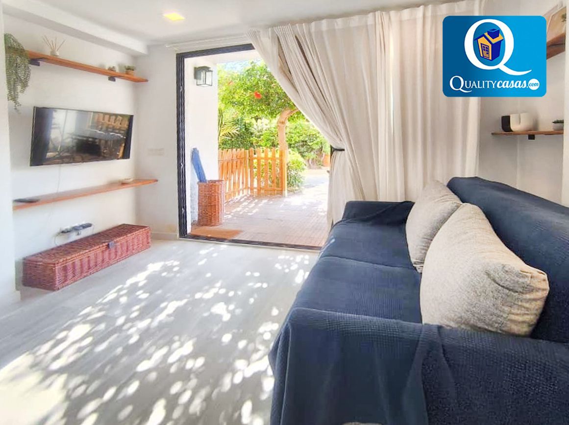 Garden of Flat for sale in Villajoyosa / La Vila Joiosa  with Air Conditioner, Heating and Terrace
