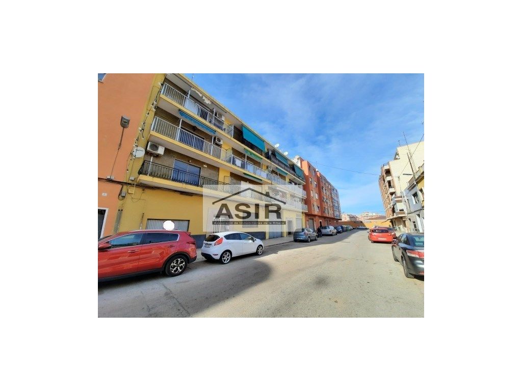 Exterior view of Industrial buildings for sale in Alzira
