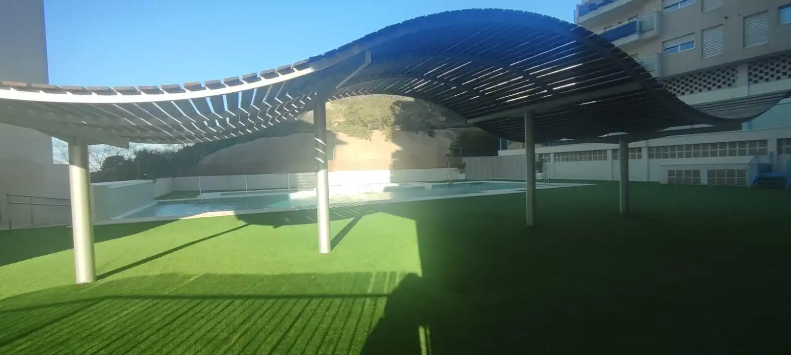 Piscina de Piso en venta en Roquetas de Mar con Aire acondicionado, Calefacción y Terraza
