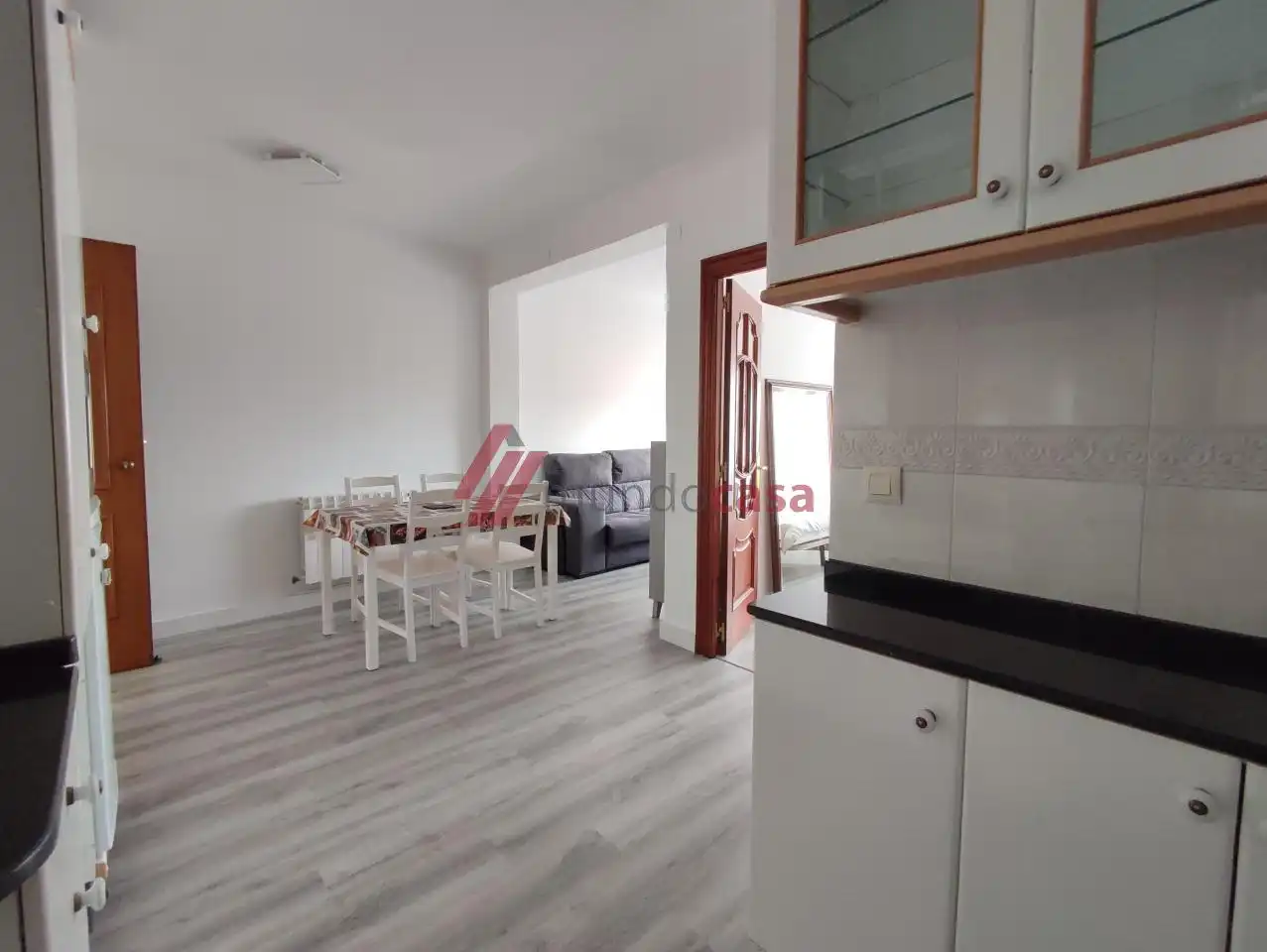 Kitchen of Flat for rent in Ferrol  with Heating and Furnished
