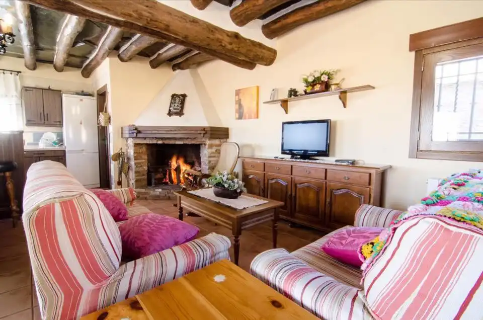 Sala de estar de Finca rústica en venta en Cáñar con Jardín privado