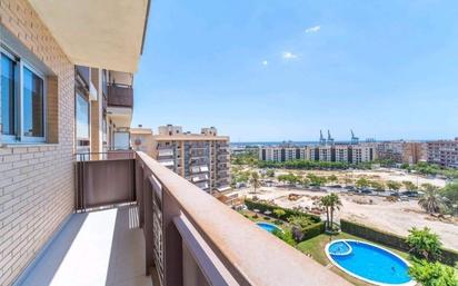 Balcony of Flat for sale in Alicante / Alacant  with Air Conditioner, Heating and Terrace