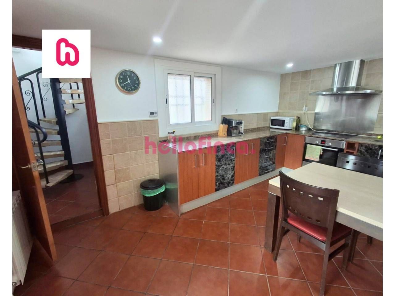 Cuina de Casa o xalet en venda en Pontons amb Aire condicionat, Calefacció i Jardí privat