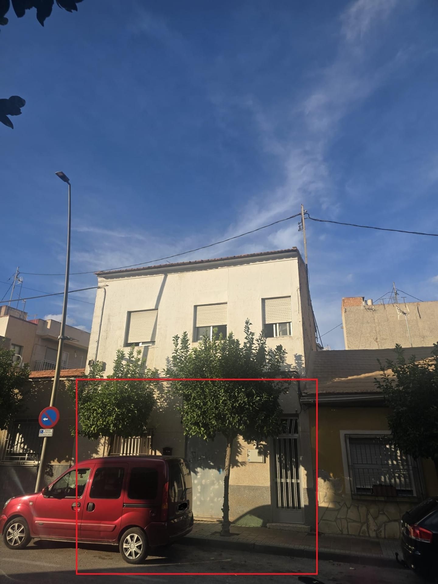 Vista exterior de Planta baja en venta en Alcantarilla