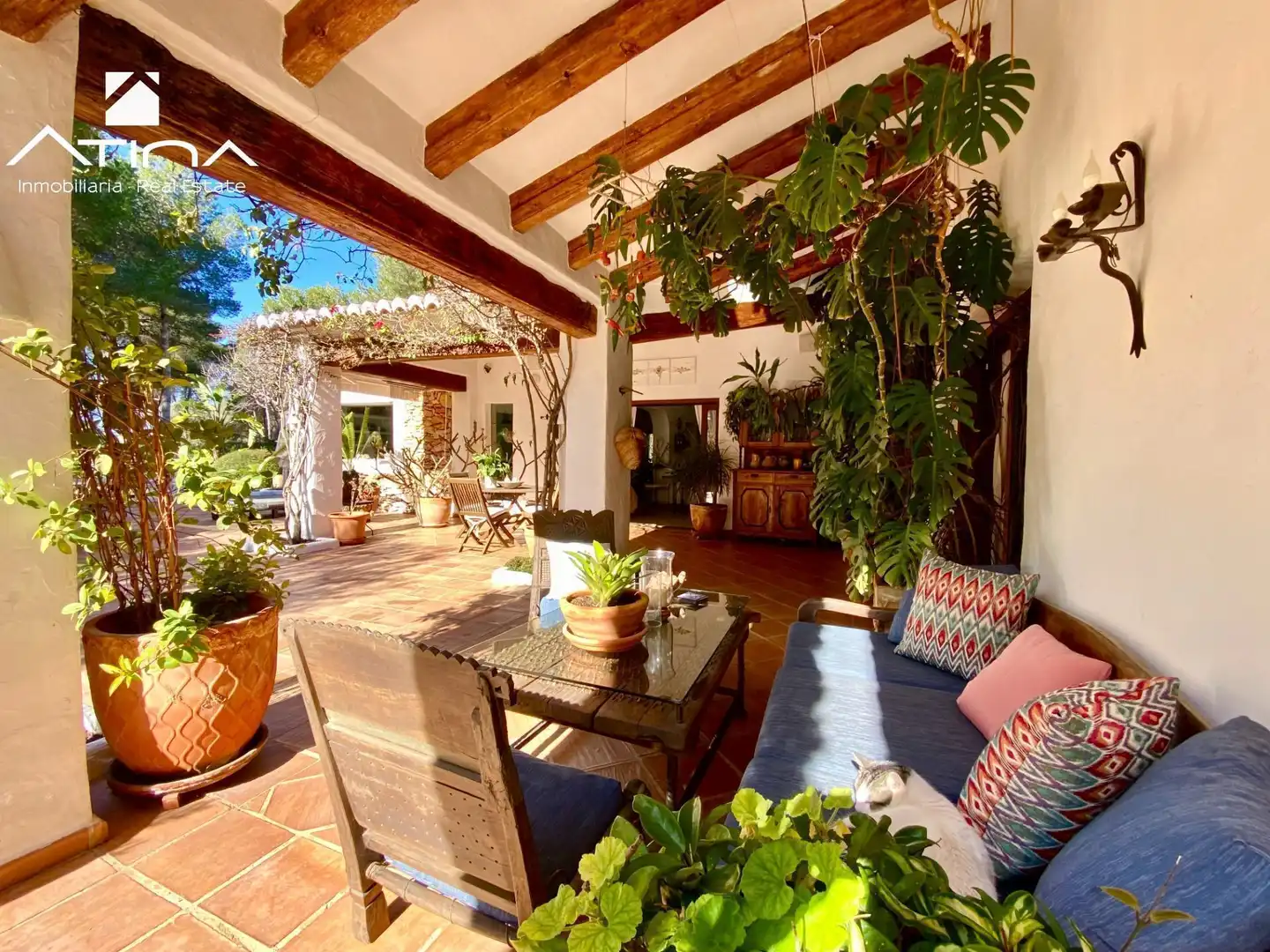 Terrace of Houses for sale in Jávea / Xàbia  with Air Conditioner, Private garden and Terrace