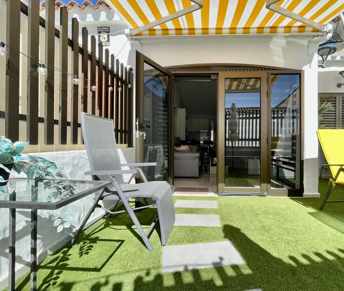 Terrassa de Casa o xalet de lloguer en San Bartolomé de Tirajana amb Aire condicionat, Calefacció i Jardí privat