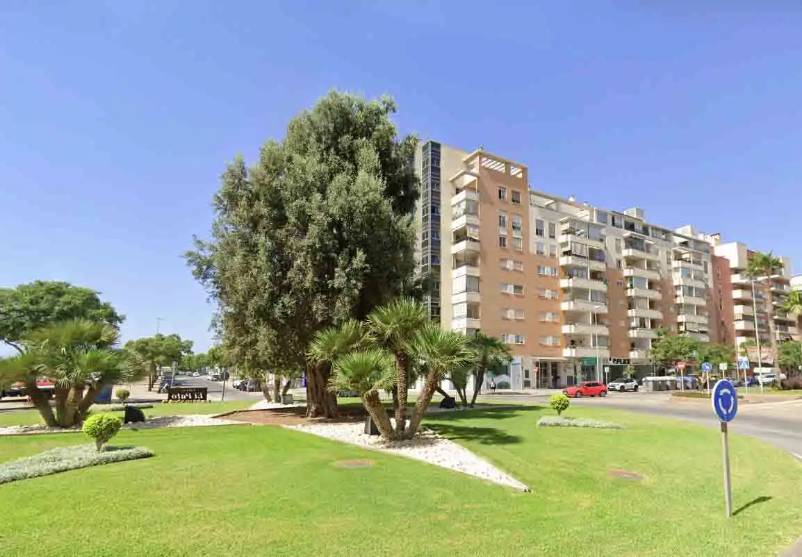 Vista exterior de Garaje en venta en Málaga