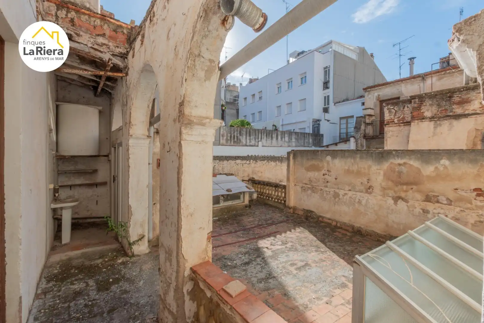 Terraza de Casa o chalet en venta en Arenys de Mar con Balcón y Alarma