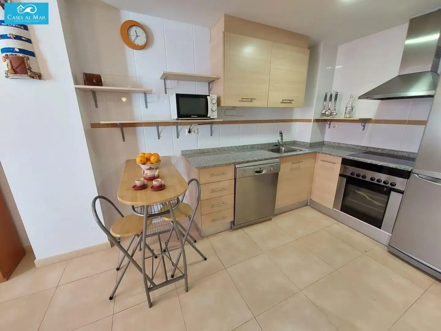 Cuina de Apartament en venda en Oropesa del Mar / Orpesa amb Aire condicionat, Calefacció i Terrassa