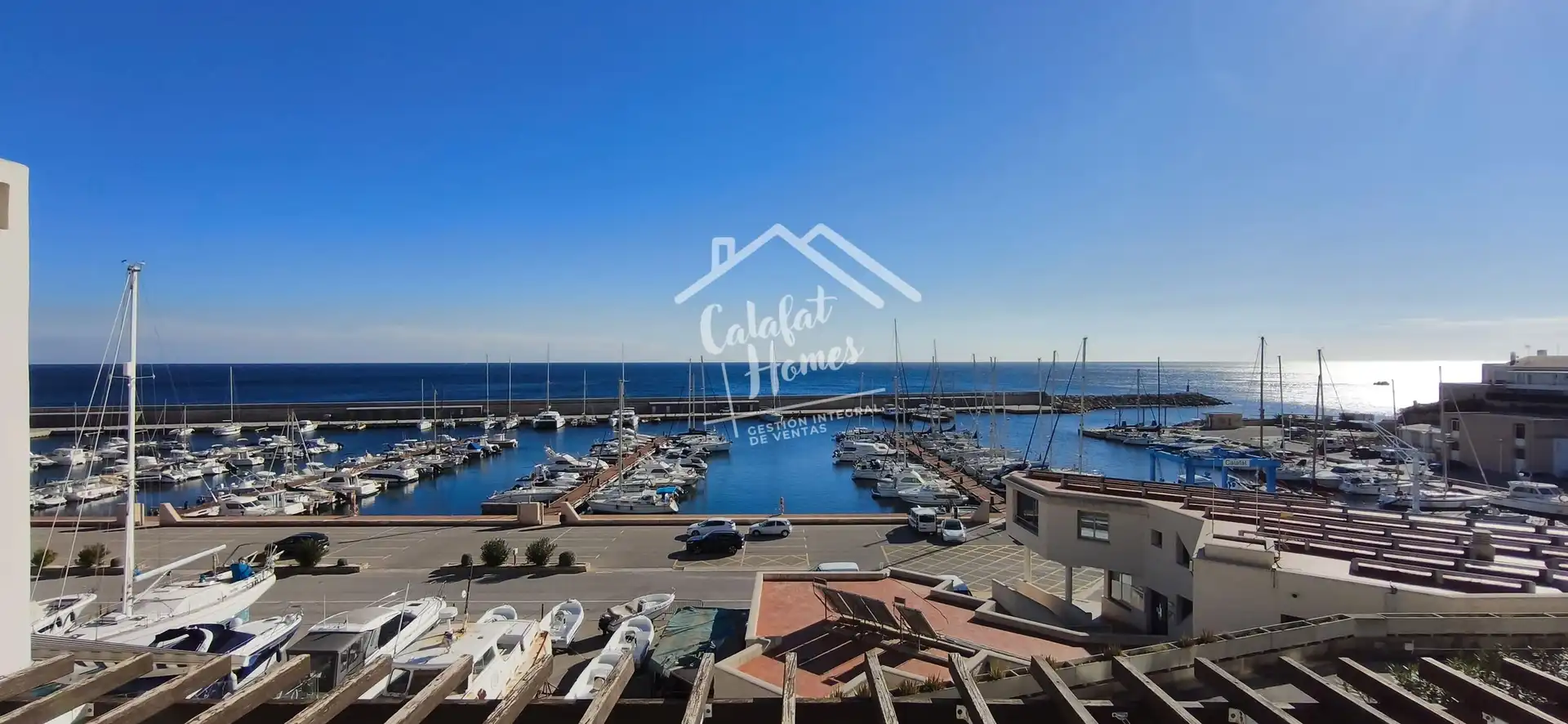 Außenansicht von Wohnung zum Verkauf in L'Ametlla de Mar  mit Klimaanlage, Terrasse und Waschmaschine