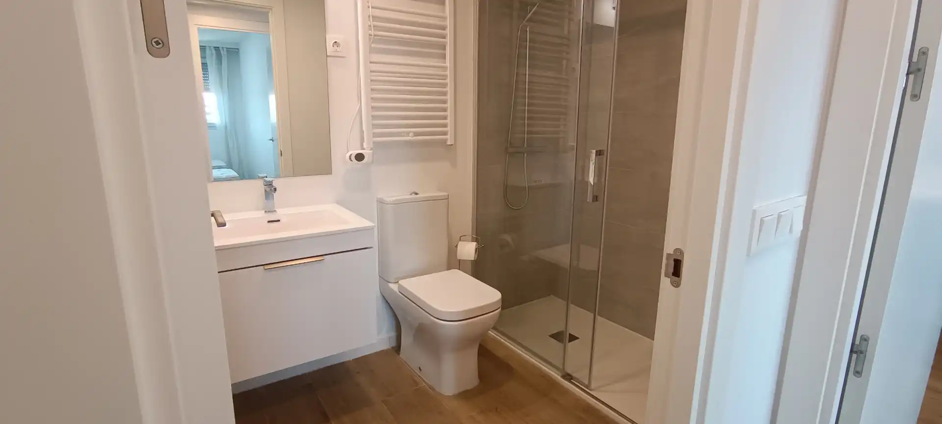 Baño de Piso de alquiler en Rivas-Vaciamadrid con Calefacción, Jardín privado y Trastero