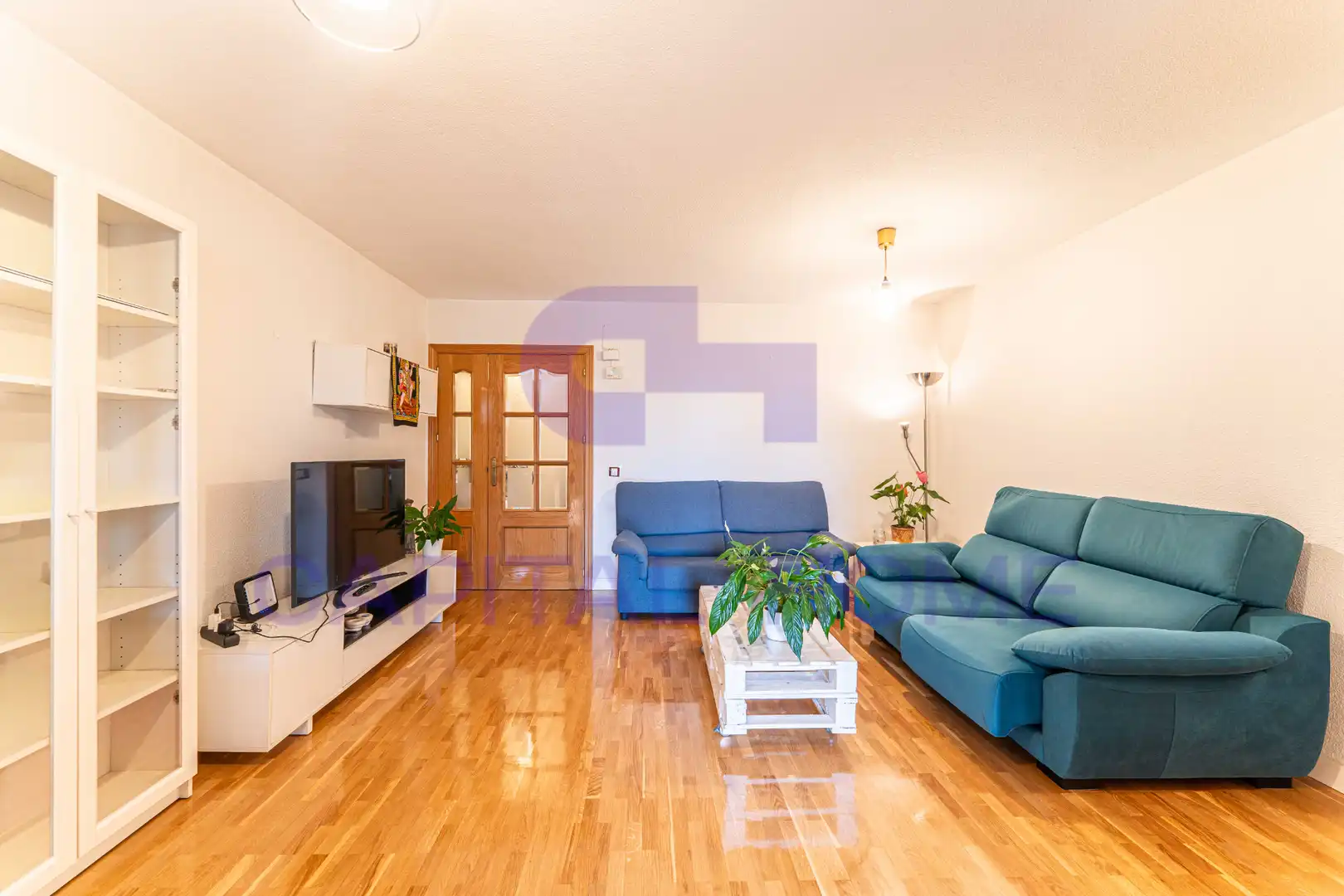 Sala d'estar de Pis en venda en Móstoles amb Aire condicionat, Calefacció i Parquet