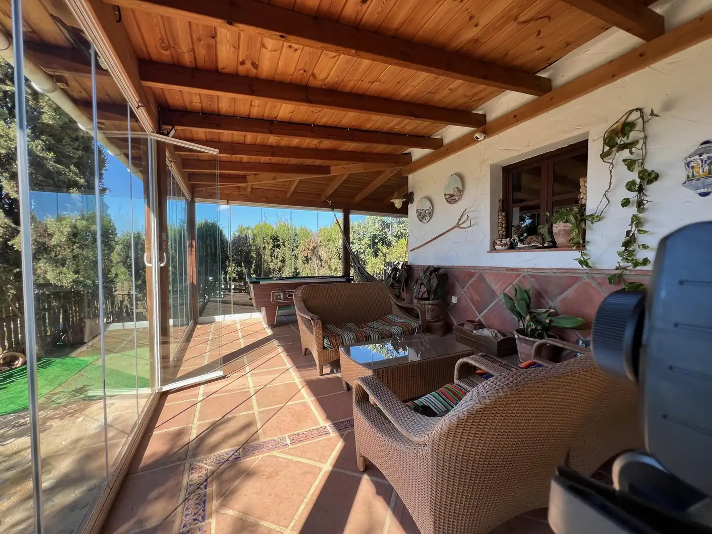 Terraza de Casa o chalet en venta en Vélez-Málaga con Aire acondicionado, Calefacción y Jardín privado