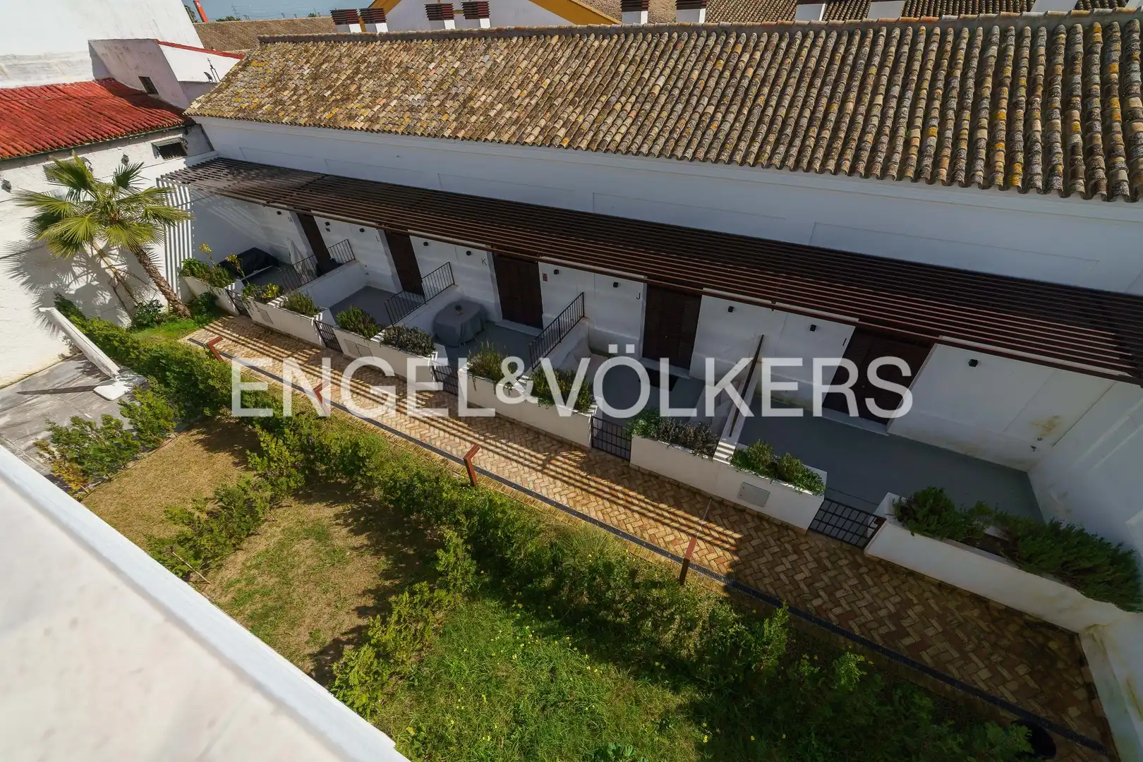 Terrassa de Casa adosada en venda en El Puerto de Santa María amb Calefacció