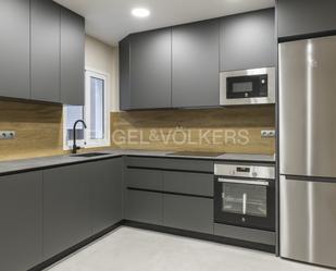 Kitchen of Apartment to rent in  Madrid Capital  with Air Conditioner, Heating and Terrace