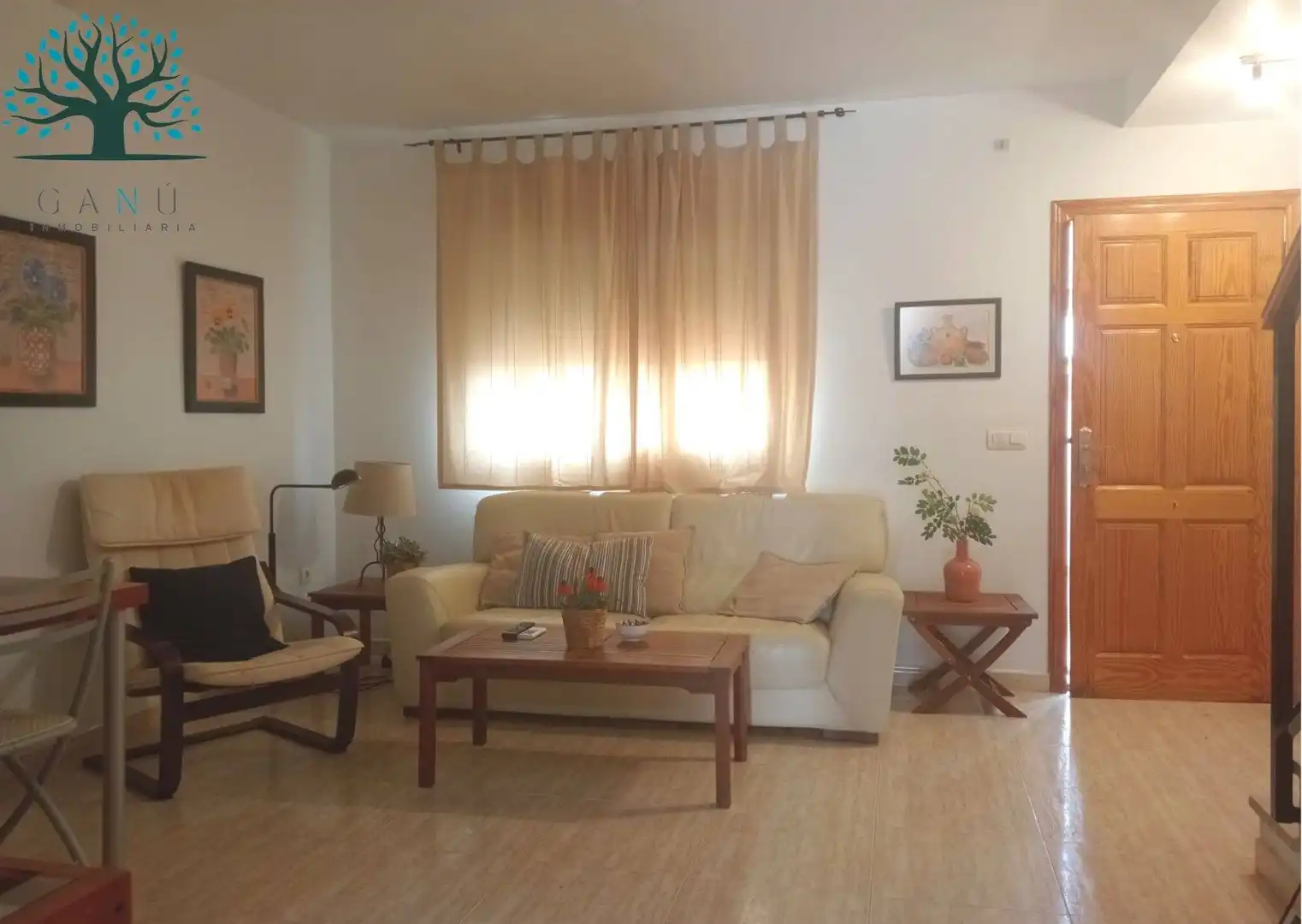 Sala d'estar de Dúplex en venda en Mazarrón amb Jardí privat, Terrassa i Traster