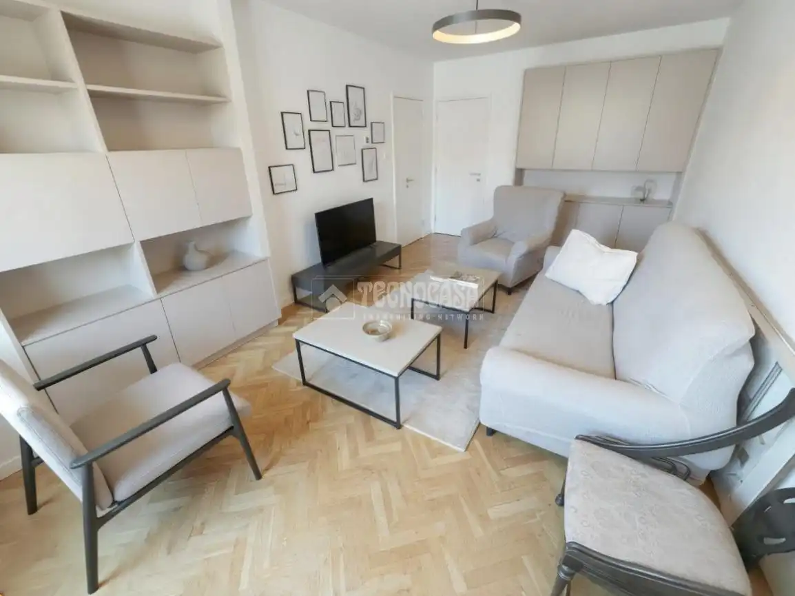 Sala de estar de Piso en venta en Madrid