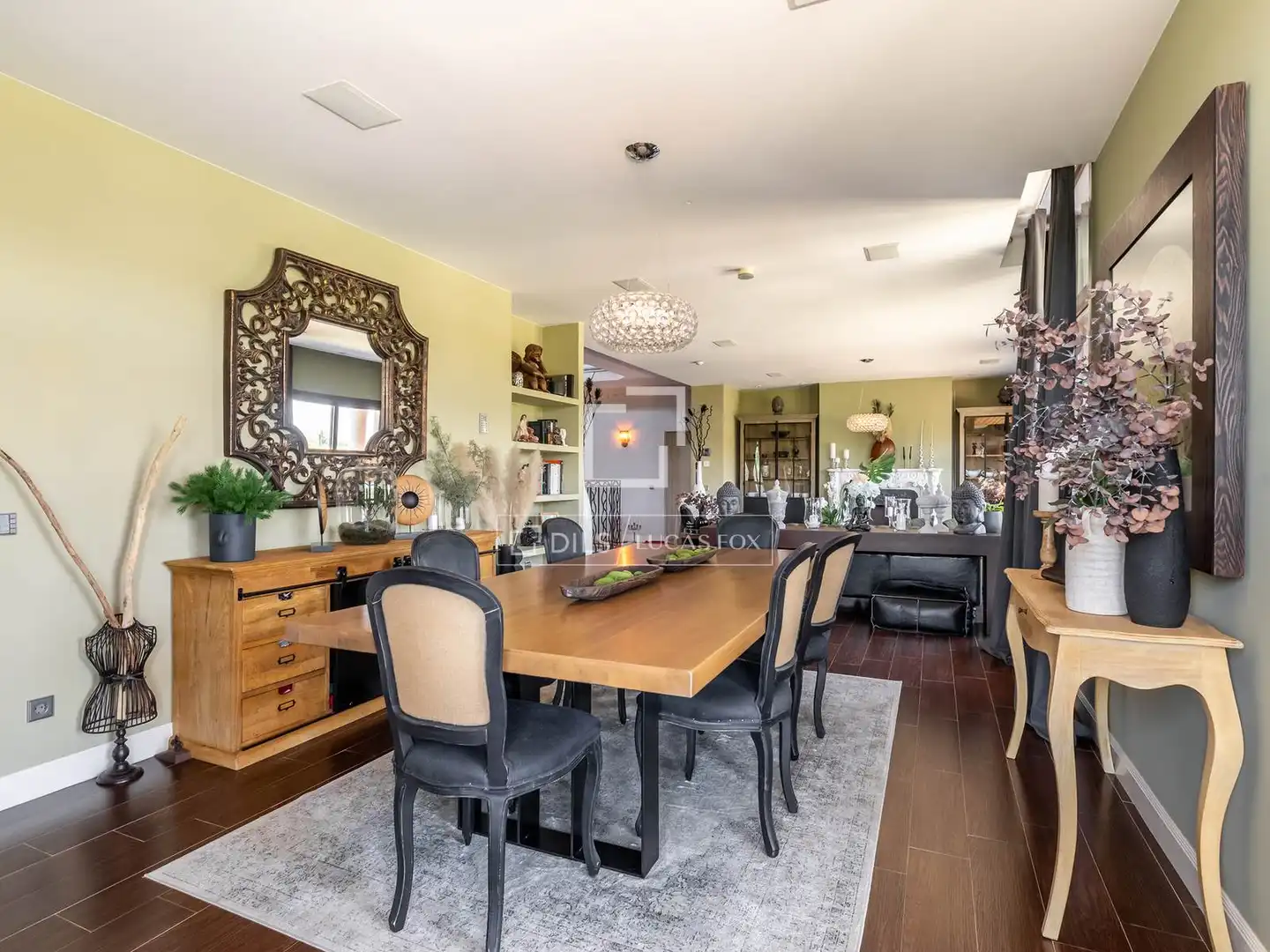 Comedor de Casa o chalet en venta en Las Rozas de Madrid con Aire acondicionado, Calefacción y Jardín privado