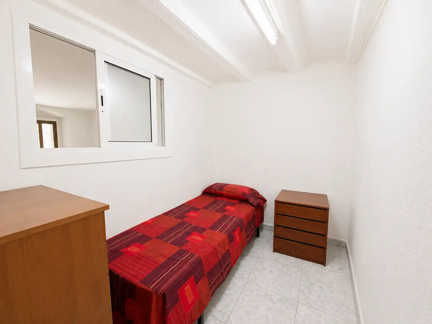 Schlafzimmer von Maisonette zum Verkauf in Barcelona mit Möbliert
