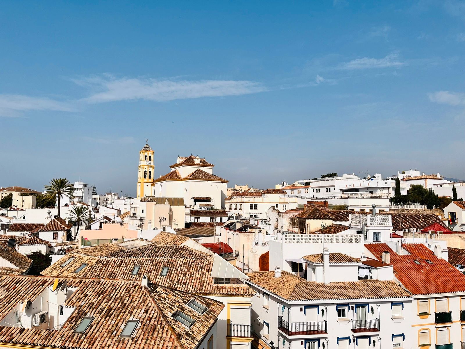 Vista exterior de Àtic en venda en Marbella