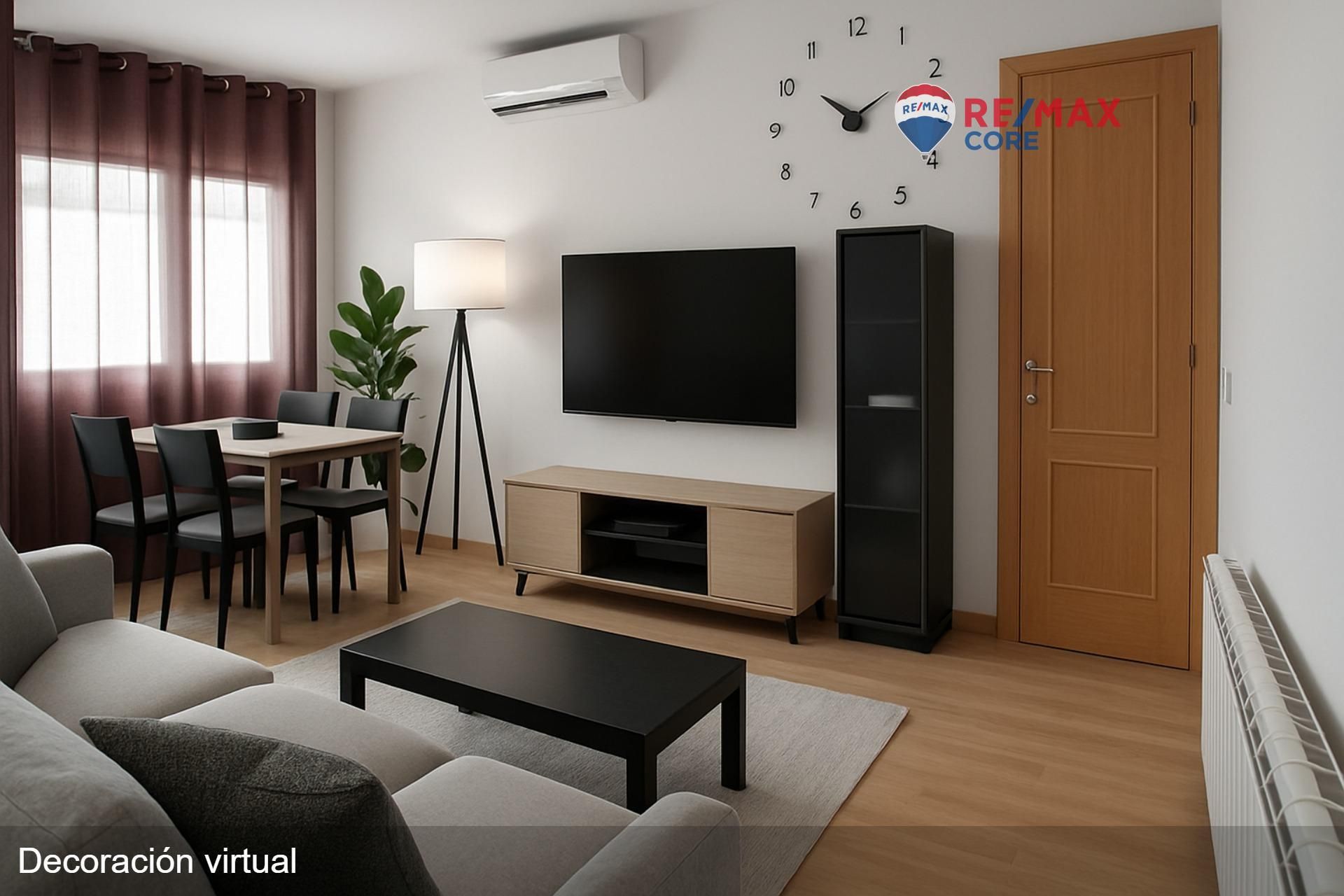 Living room of Flat for sale in Badajoz Capital  with Air Conditioner and Heating