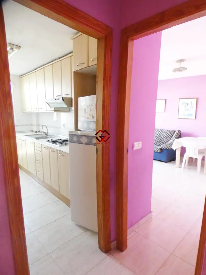 Cocina de Apartamento en venta en Mazarrón con Amueblado y Balcón