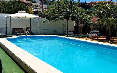 Swimming pool of House or chalet for sale in  Jaén Capital  with Air Conditioner and Swimming Pool