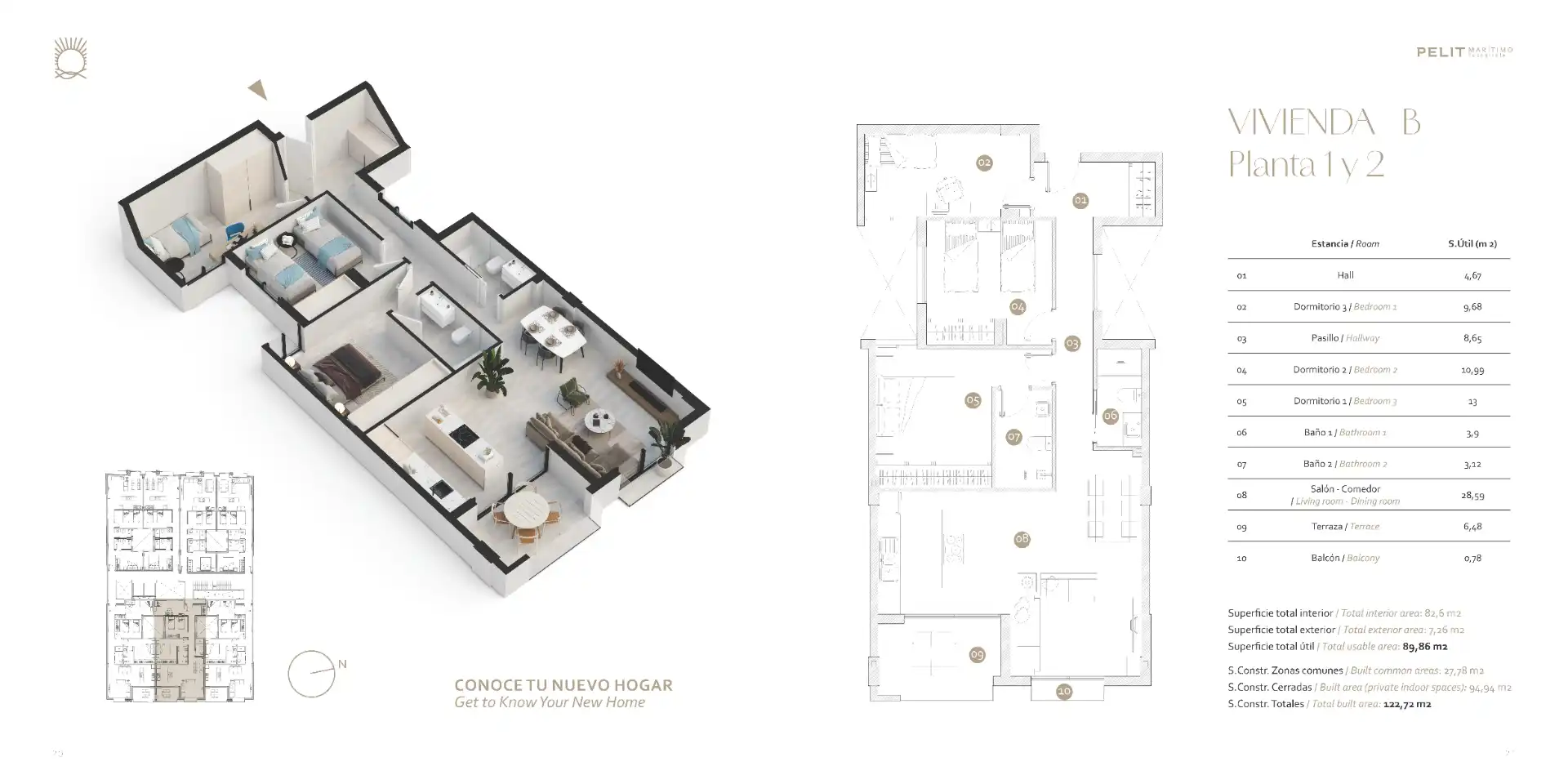 Piso con ascensor en venta en Avenida Santa Amalia 1, imagen 2