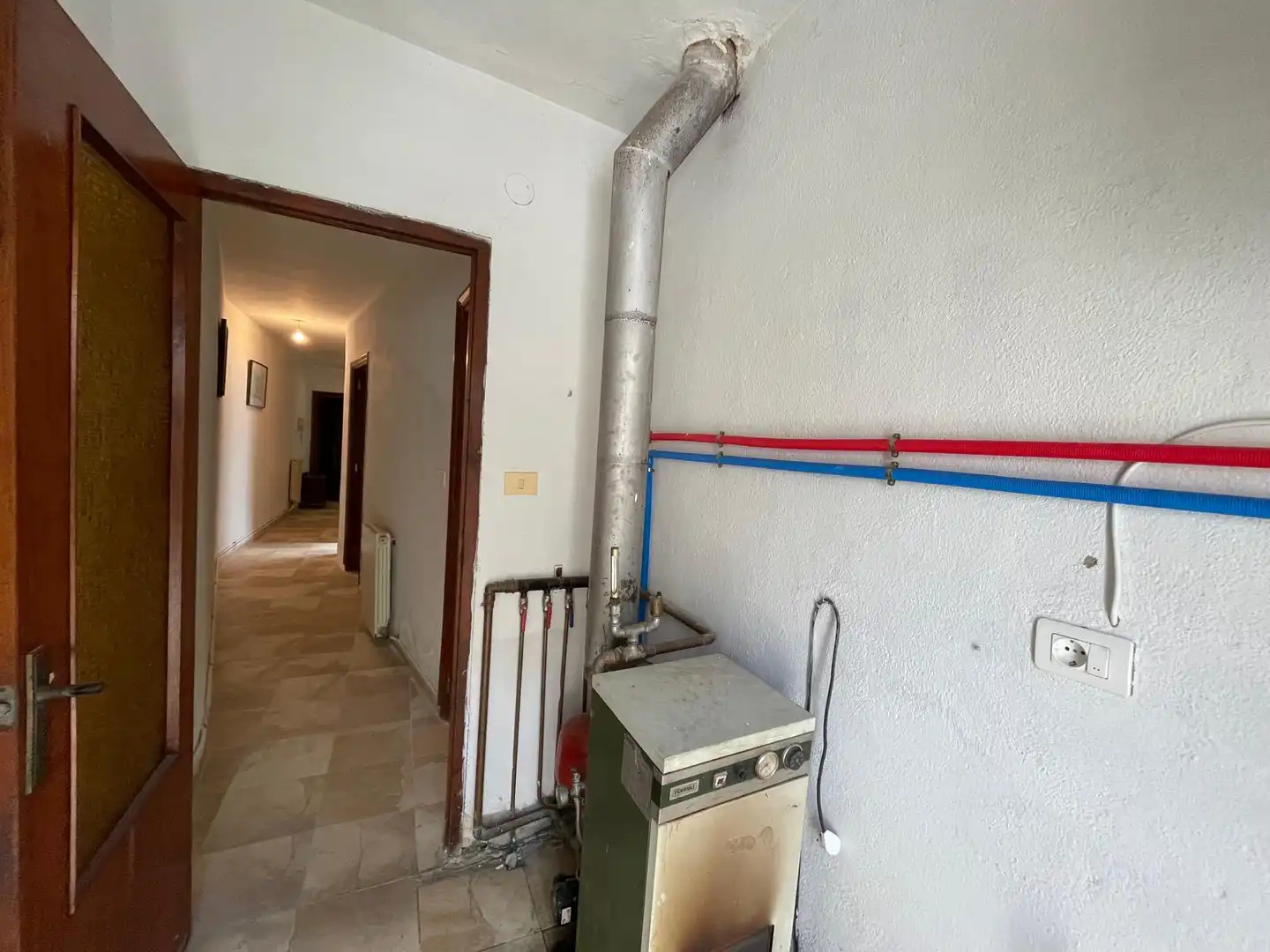 Casa adosada en venda en Escarabajosa de Cabezas amb Calefacció, Terrassa i Traster