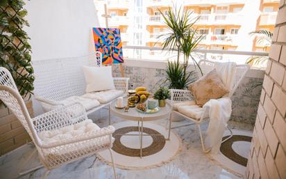 Terrace of Flat for sale in Oropesa del Mar / Orpesa  with Heating, Terrace and Furnished